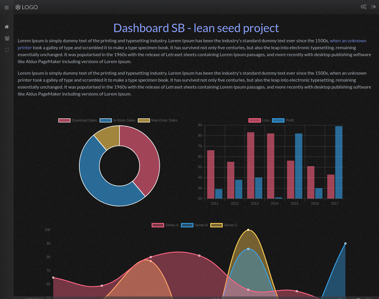 Angular 5 Admin Dashboard Template Stephane Boyeau Blog